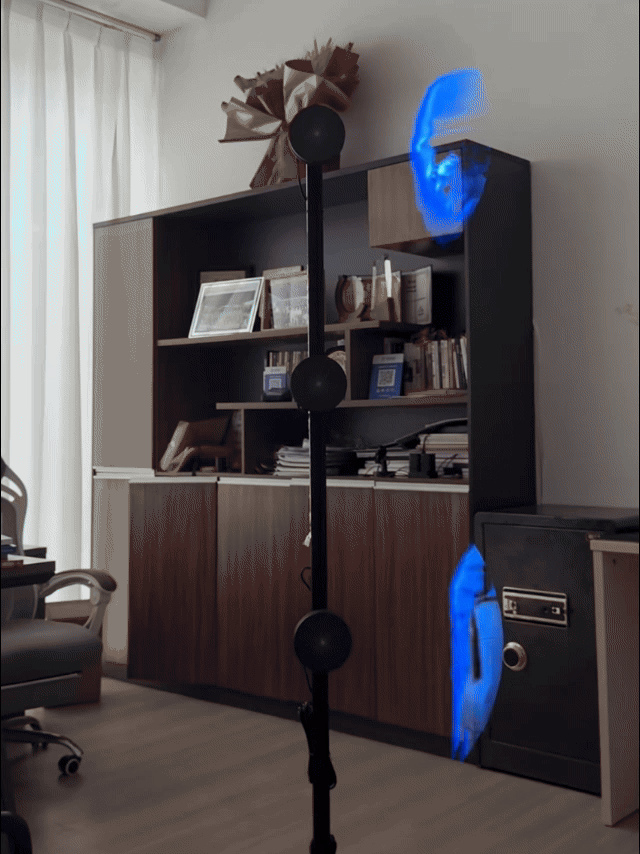 Magic Hologram Fan Display