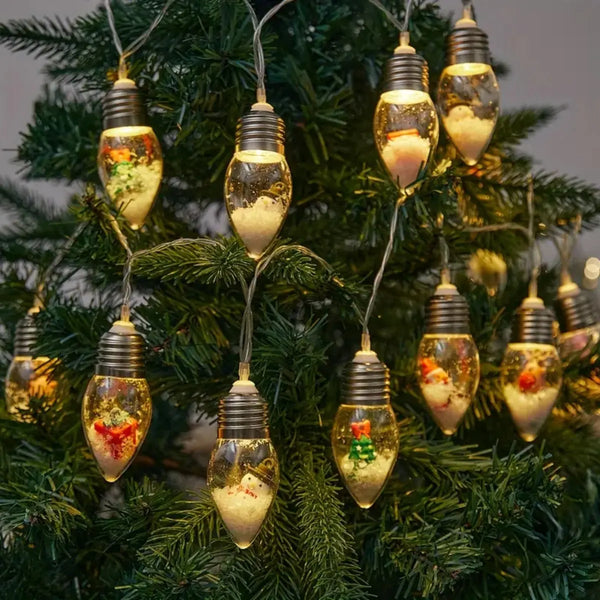 Festive Snowball Lights
