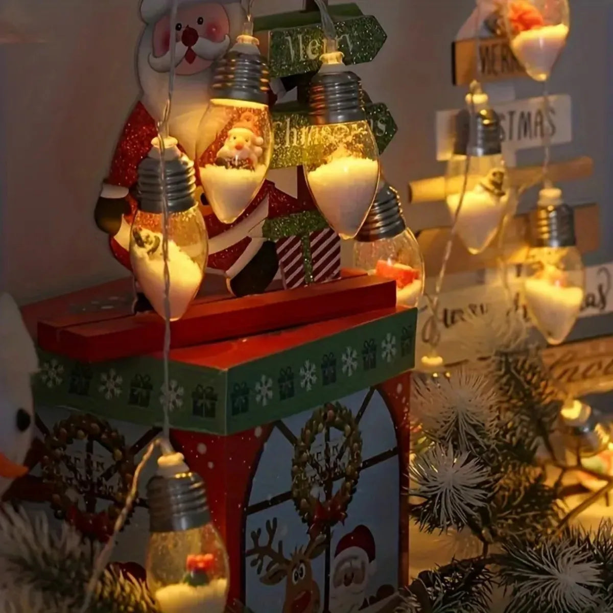 Festive Snowball Lights