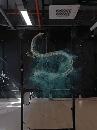 Magic Hologram Fan Display