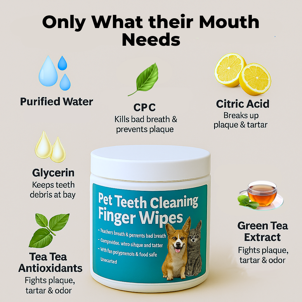 Easy Pet Dental Wipes