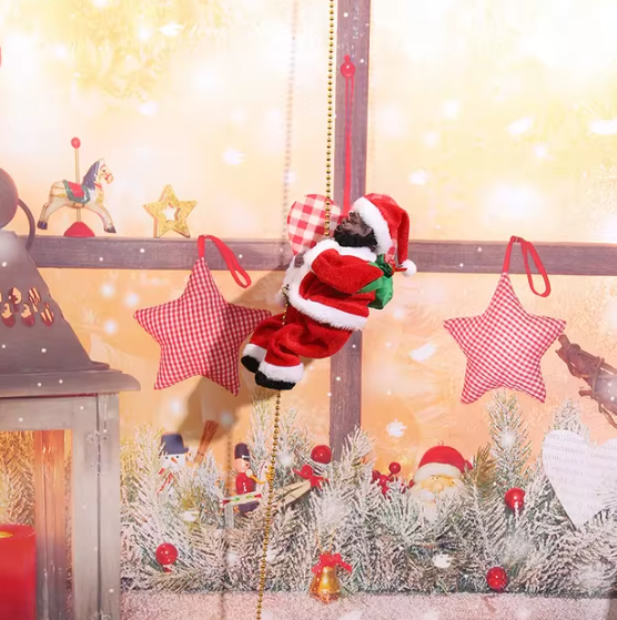 Santa's Musical Climbing Adventure