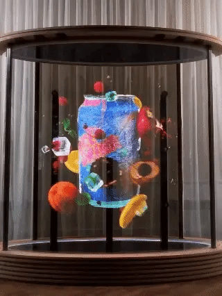 Magic Hologram Fan Display