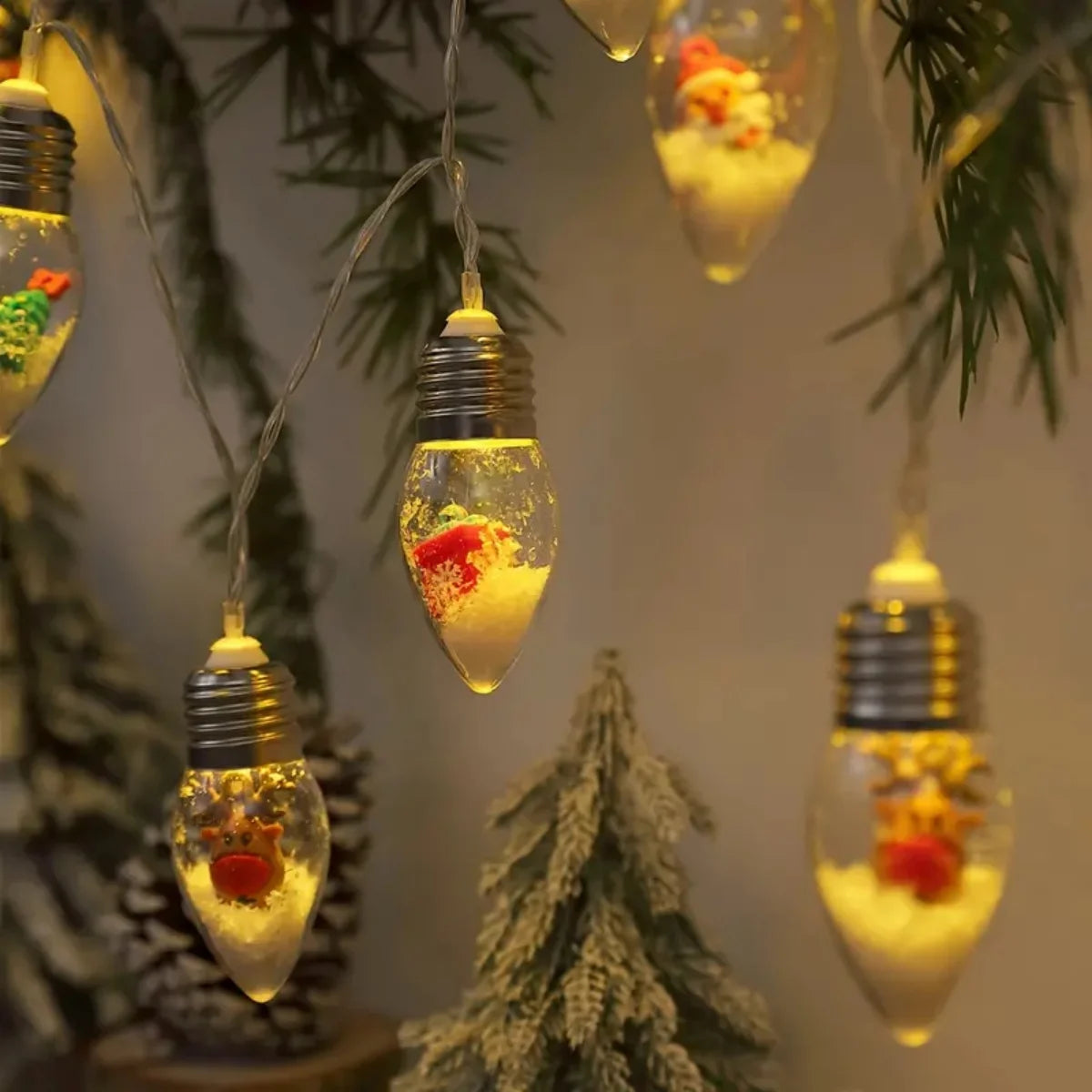 Festive Snowball Lights