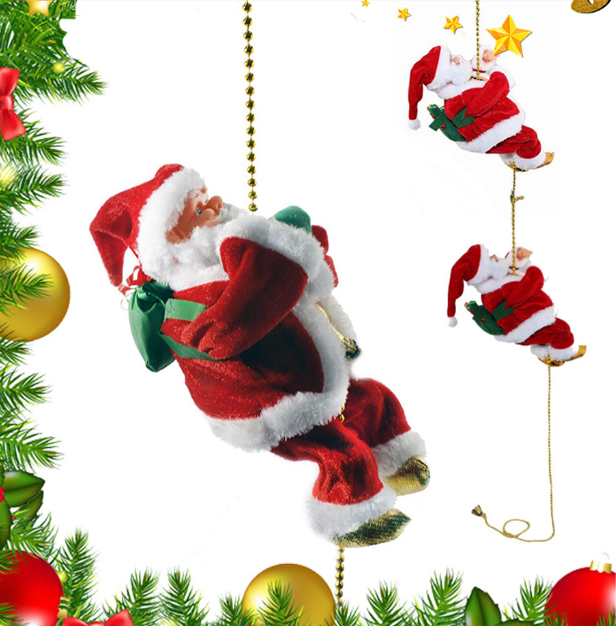 Santa's Musical Climbing Adventure