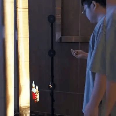 Magic Hologram Fan Display