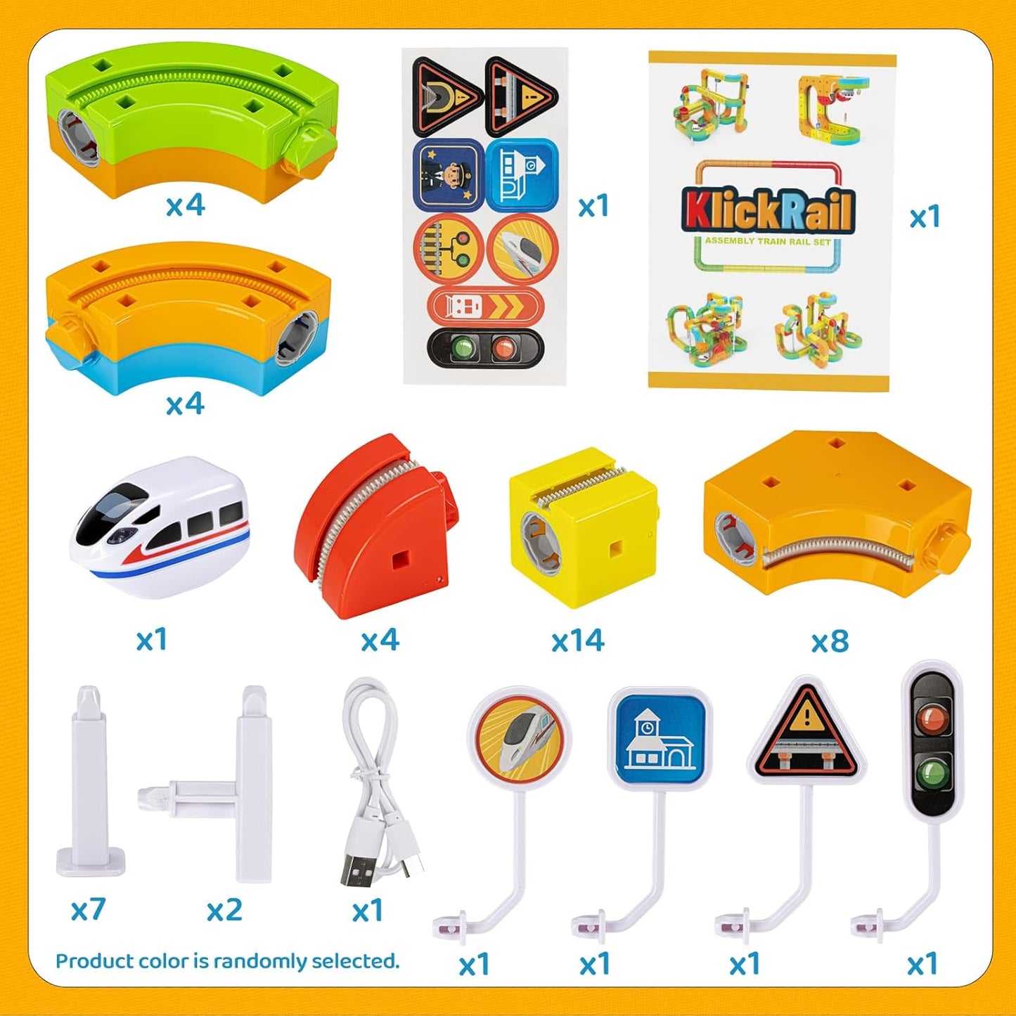 Gravity Racer Train Set