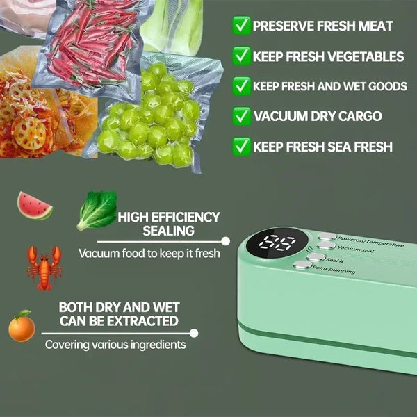 QuickSeal Kitchen Food Saver