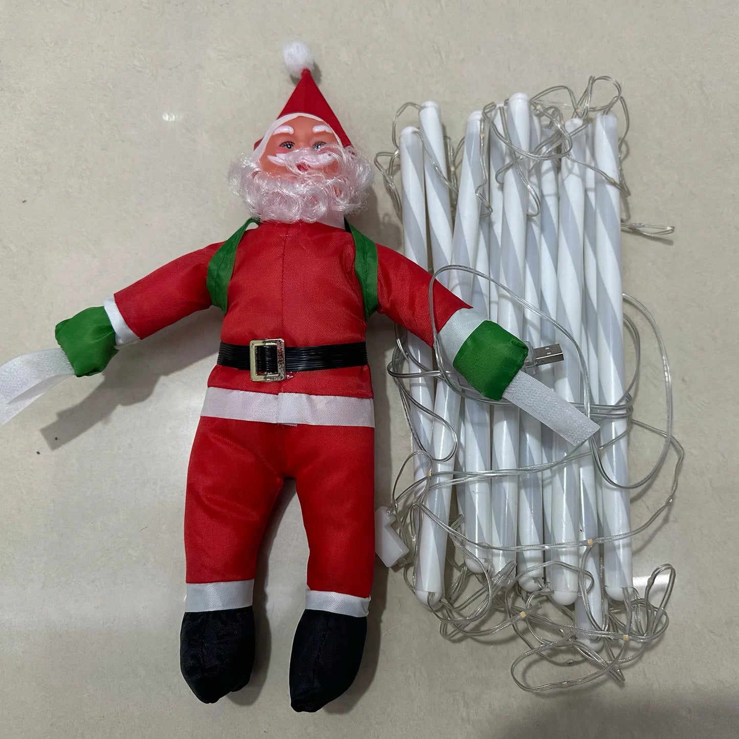 Santa's Festive Light Ladder