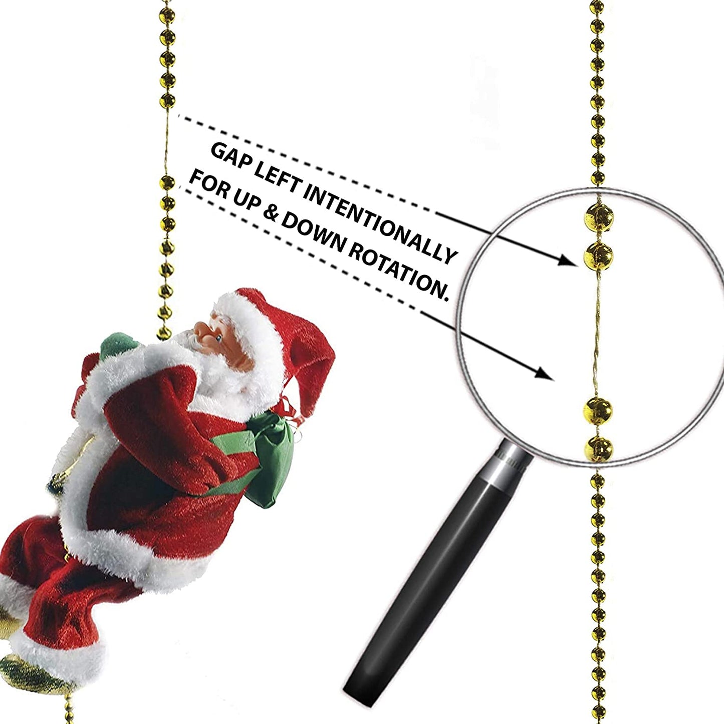 Santa's Musical Climbing Adventure