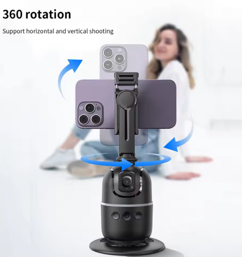 Auto Face Tracking Tripod 360 Degree Rotation