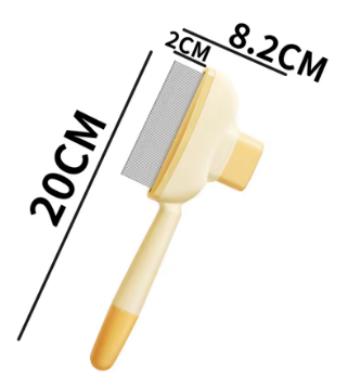 Pet Grooming Brush with Built-in Deodorizer