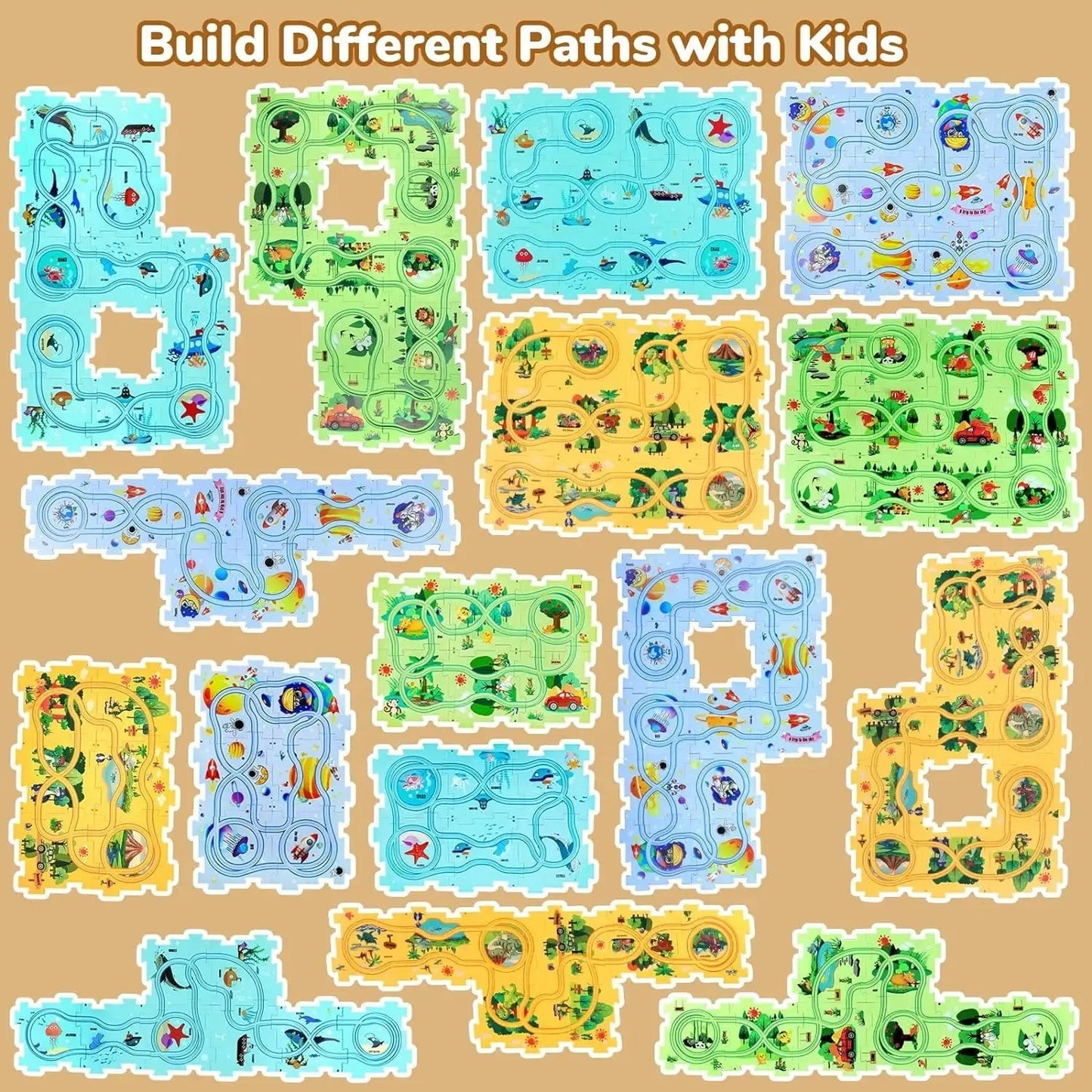 Puzzle Racer Adventure Set