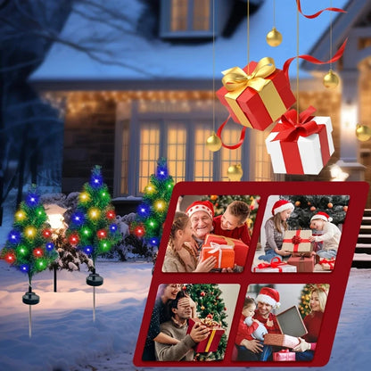 Solar-Powered Holiday Tree Lights