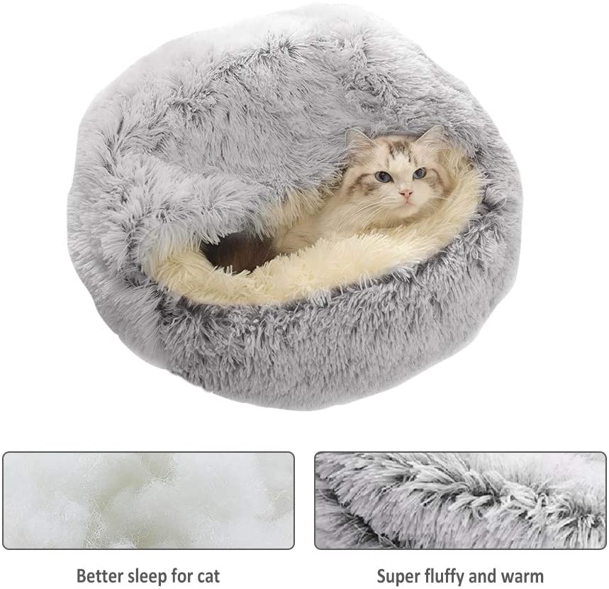 CozyNook Pet Cave Bed