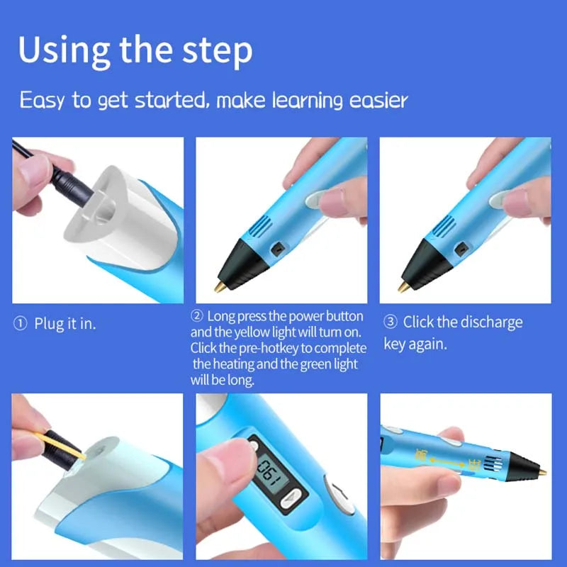 Fun 3D Art Pen for Kids