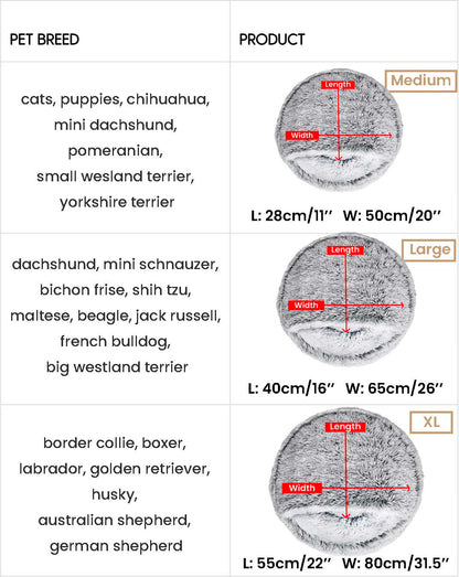 CozyNook Pet Cave Bed