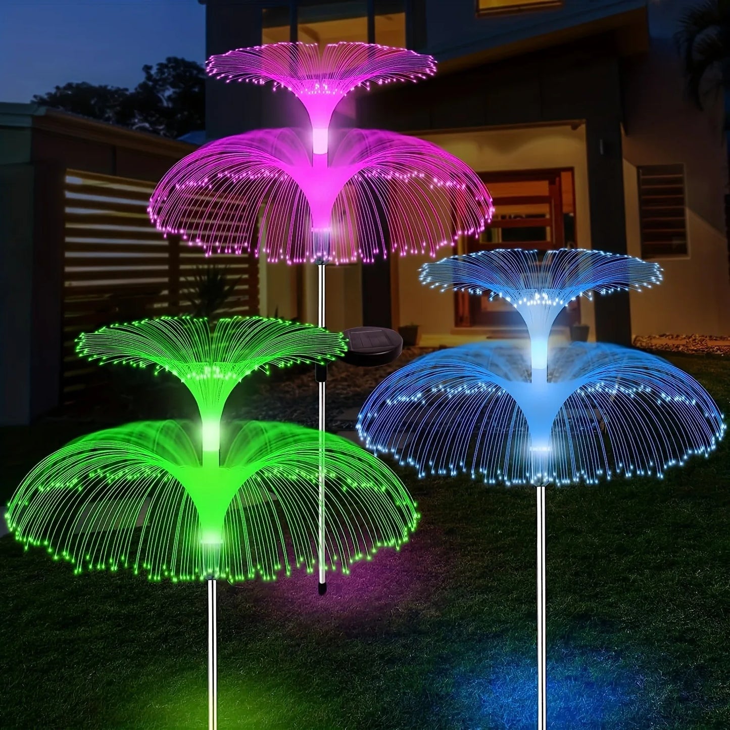 Colorful Solar Garden Lights